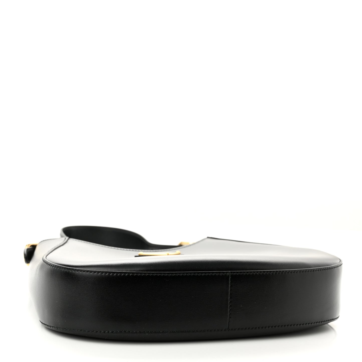 Box Calfskin Shoulder Bag Black