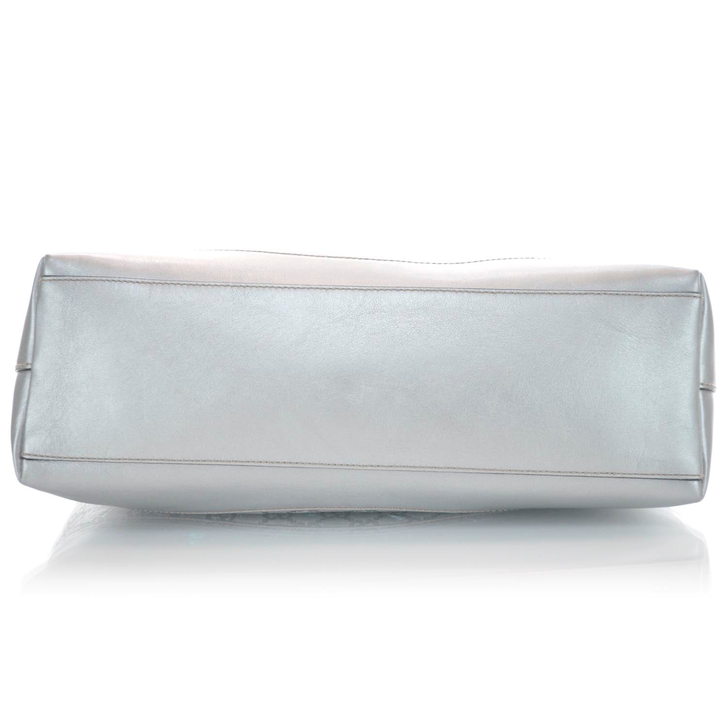 Gucci Guccissima Large Tote Silver 6 of 9