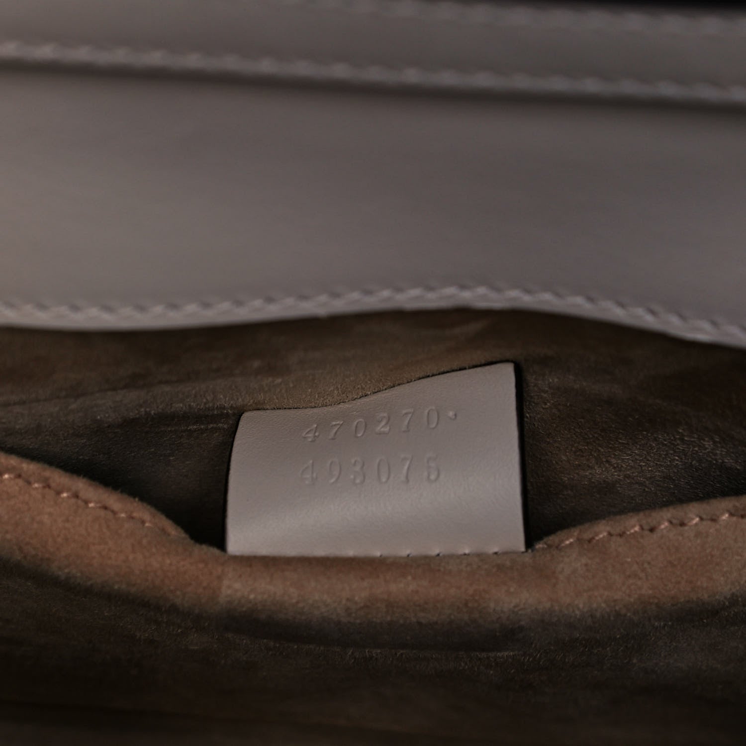 Gucci Calfskin Mini Sylvie Top Handle Bag White 7 of 9