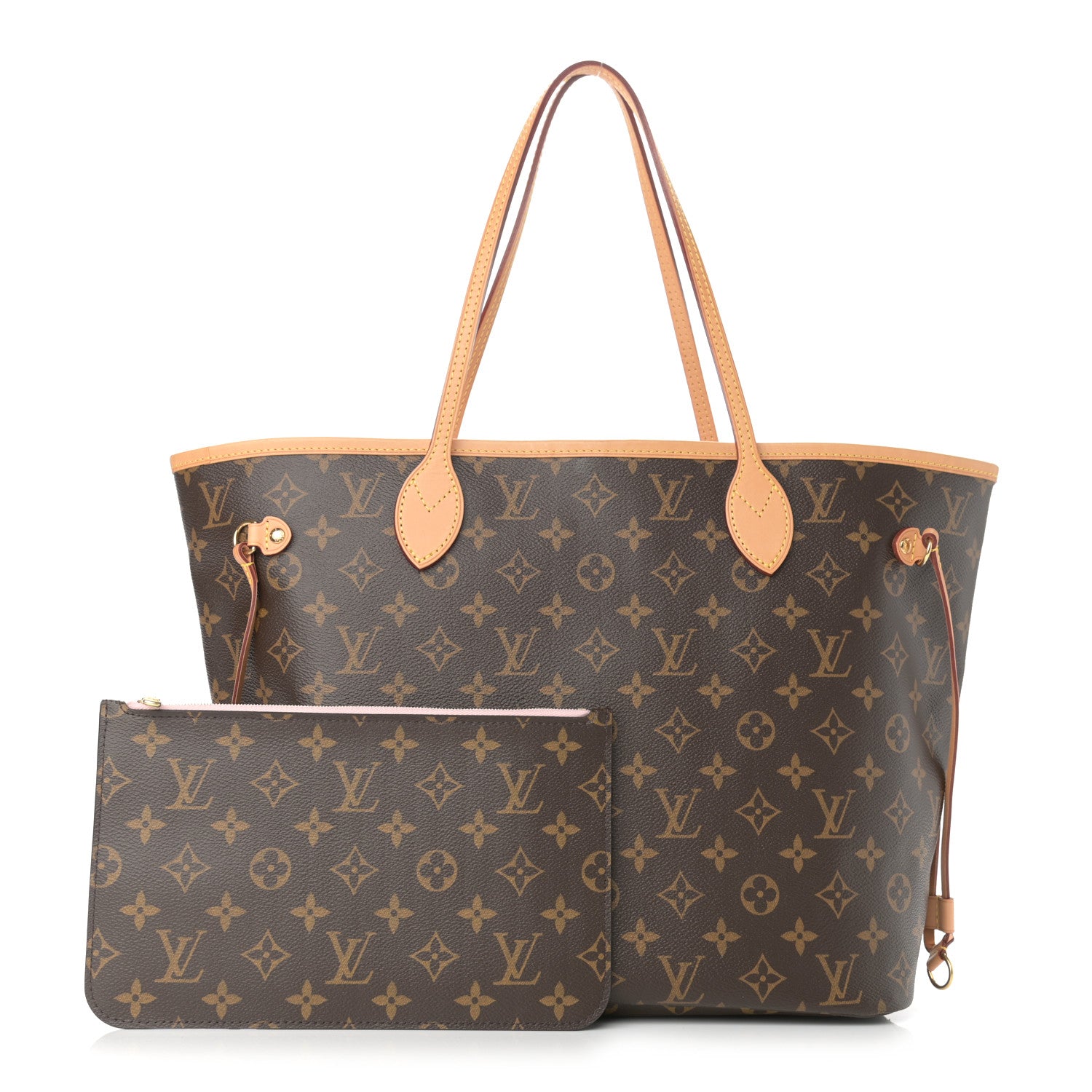 Louis Vuitton Monogram Neo Neverfull MM Rose Ballerine 1 of 11