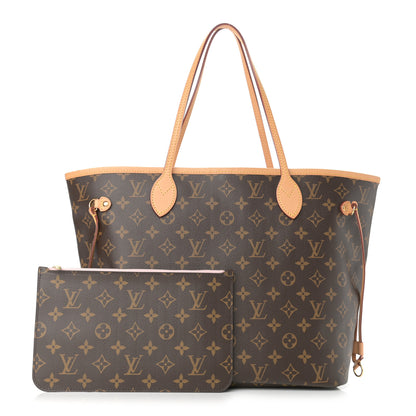 Louis Vuitton Monogram Neo Neverfull MM Rose Ballerine 1 of 11