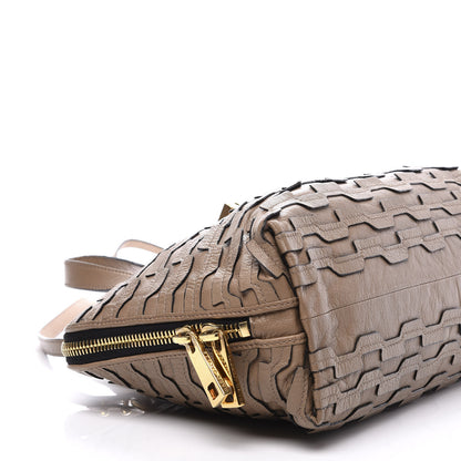 Marc Jacobs Goatskin Quilted Scales Satchel Grey 7 of 10