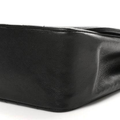 Chanel Lambskin Quilted Medium Single Flap Black 10 of 10