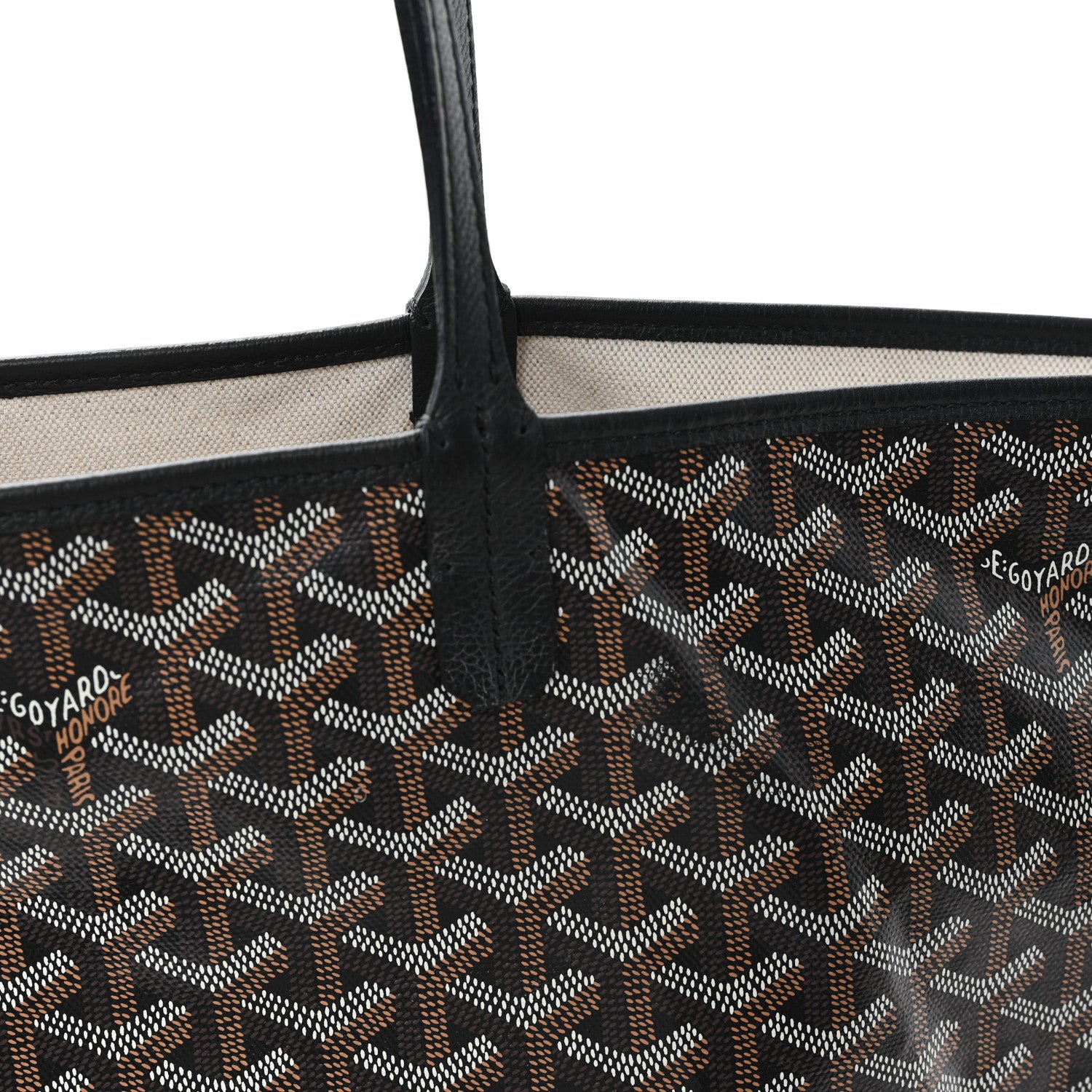 Goyard Goyardine Saint Louis PM Black 12 of 12