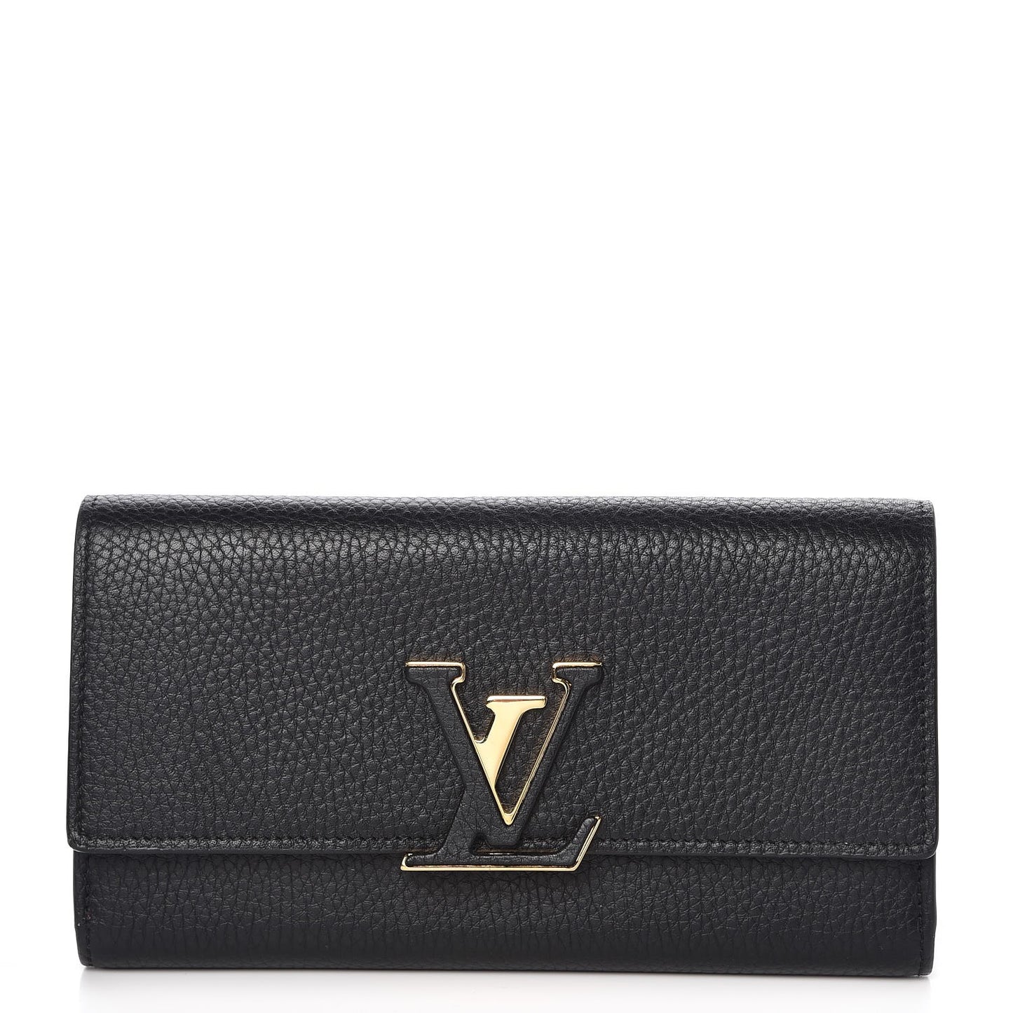 Taurillon Capucines Wallet Black