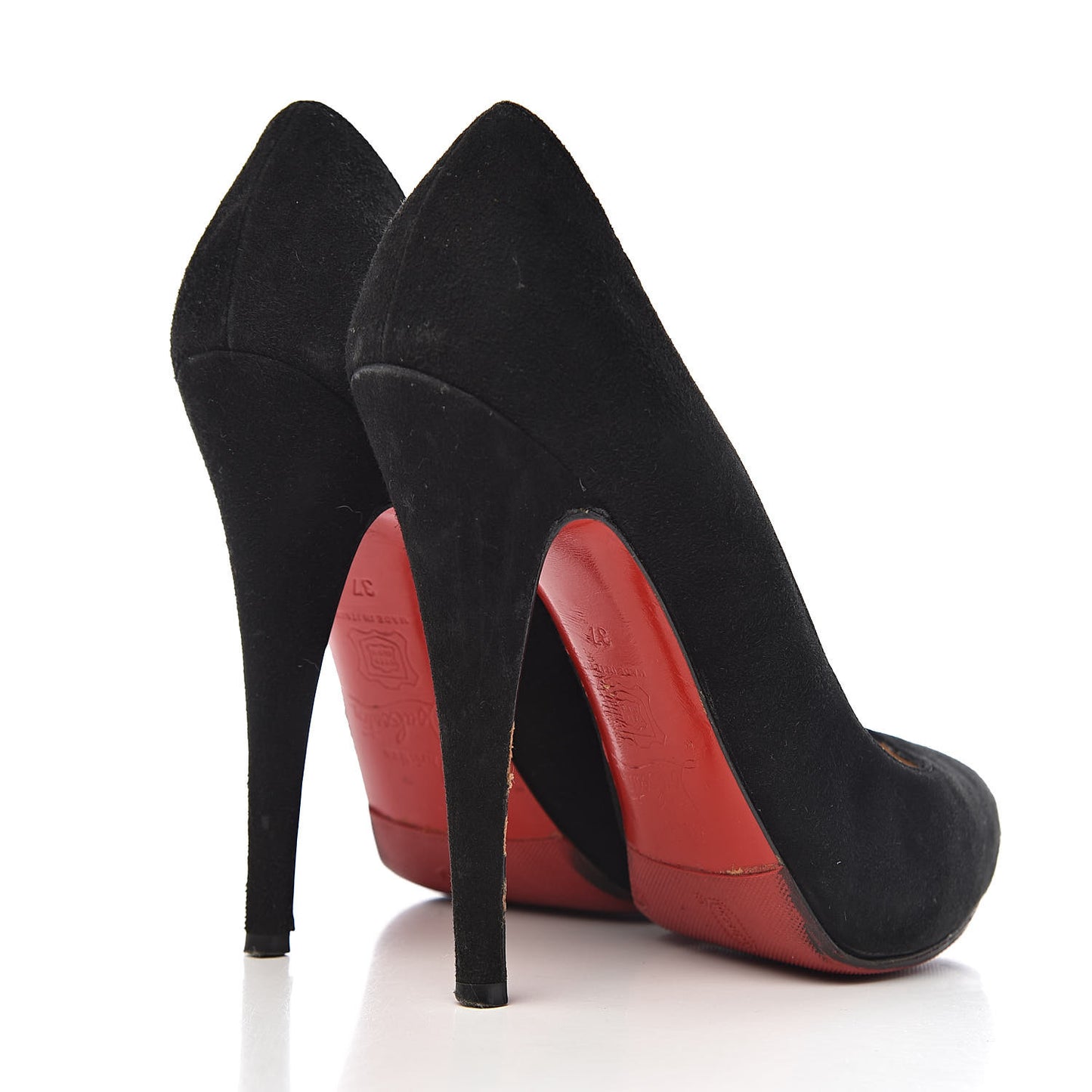 Suede Royal Miss Clichy 140 Pumps 37 Black