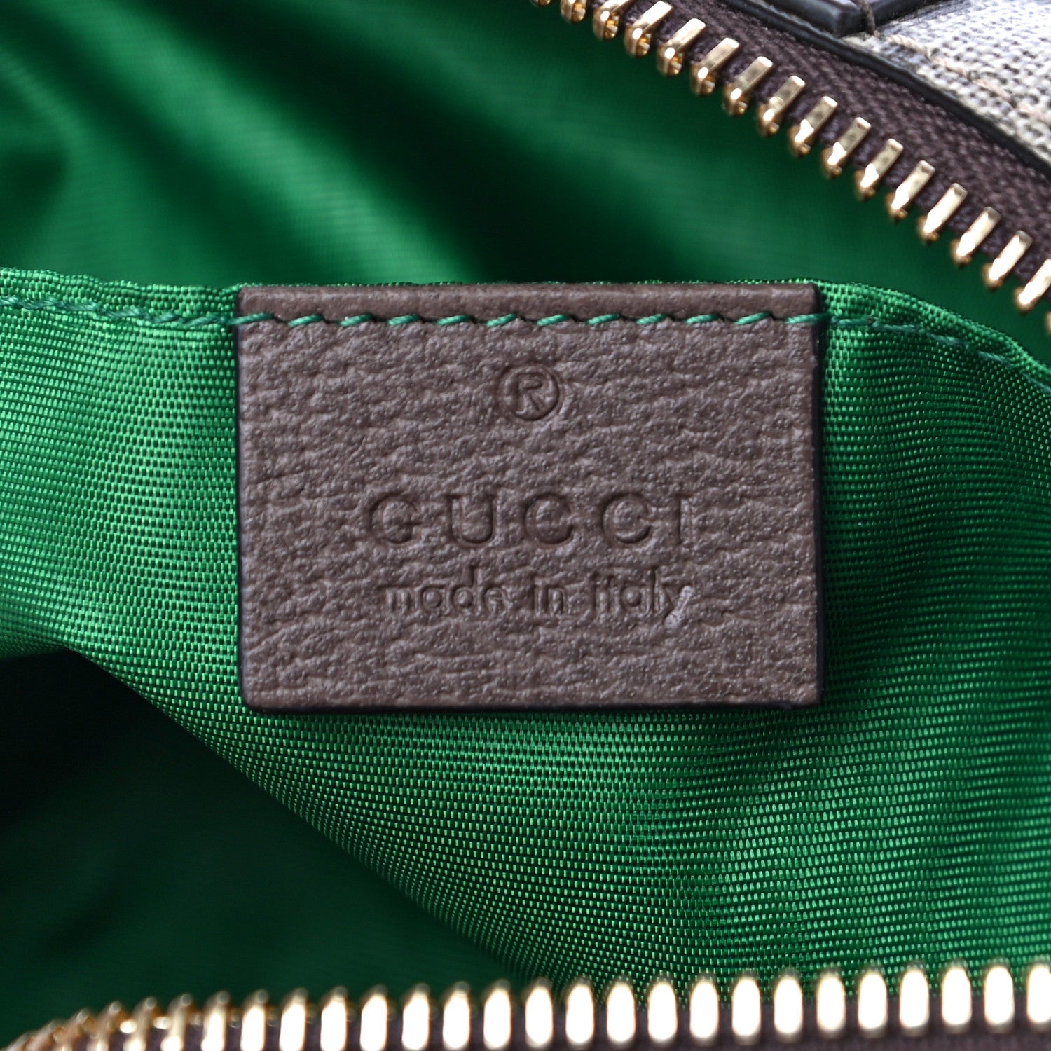 Gucci Soft GG Supreme Monogram Calfskin Medium Ophidia Cosmetic Case Beige Ebony New Acero 5 of 10