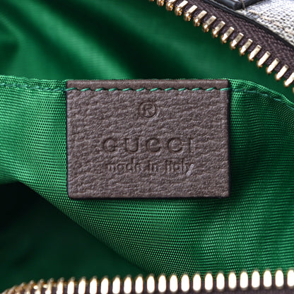 Gucci Soft GG Supreme Monogram Calfskin Medium Ophidia Cosmetic Case Beige Ebony New Acero 5 of 10