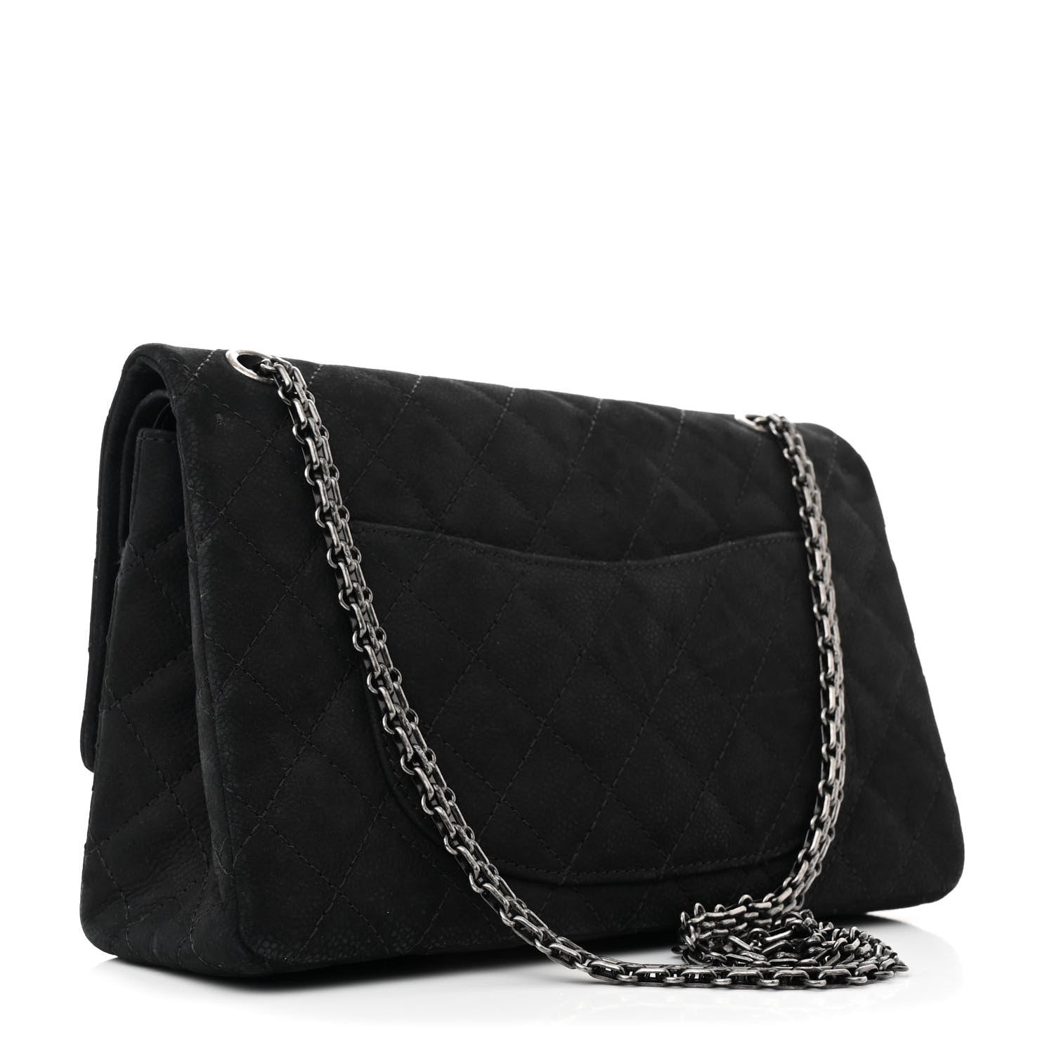 Chanel Iridescent Caviar Quilted 2.55 Reissue 226 Flap Black 3 of 11