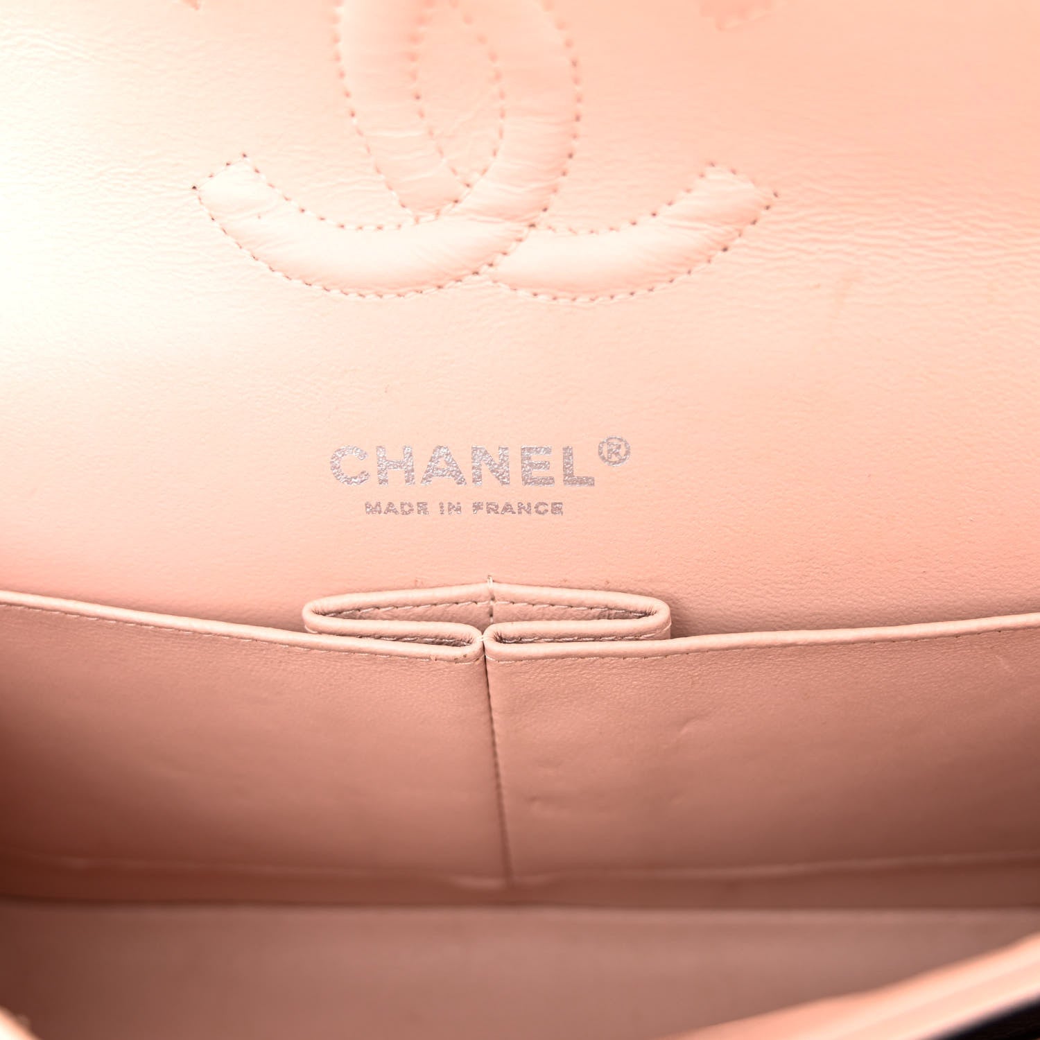 Chanel Caviar Quilted Medium Double Flap Light Pink 6 of 13