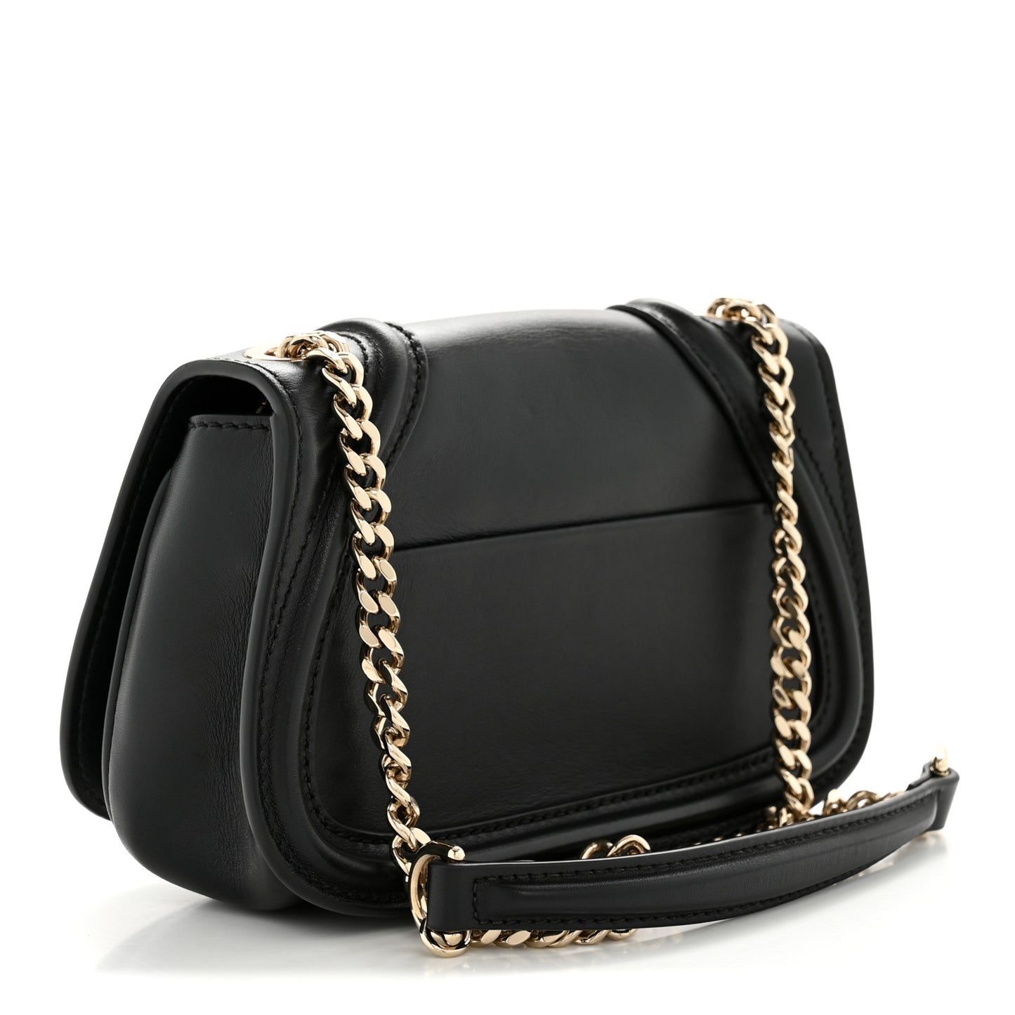 Calfskin Blondie Small Shoulder Bag Black