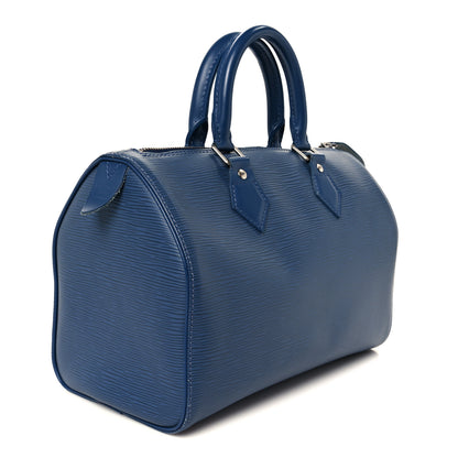 Louis Vuitton Epi Speedy 25 Myrtille 3 of 11