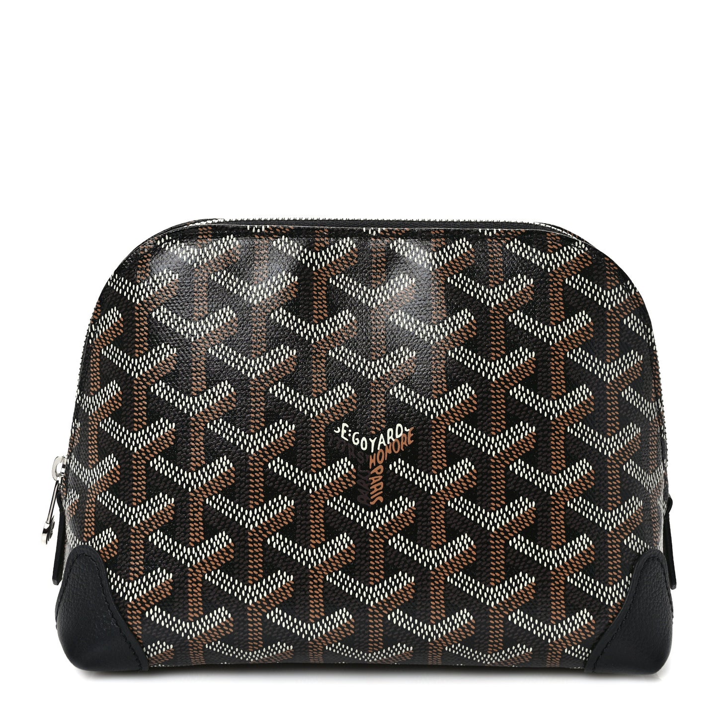 Goyardine Vendome Toiletry Pouch Black