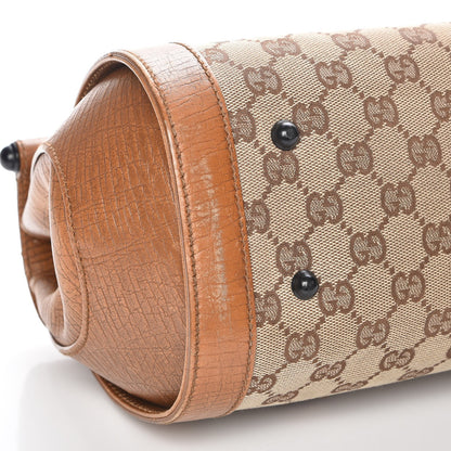 Gucci Monogram Bamboo Bullet Bag Brown 11 of 12
