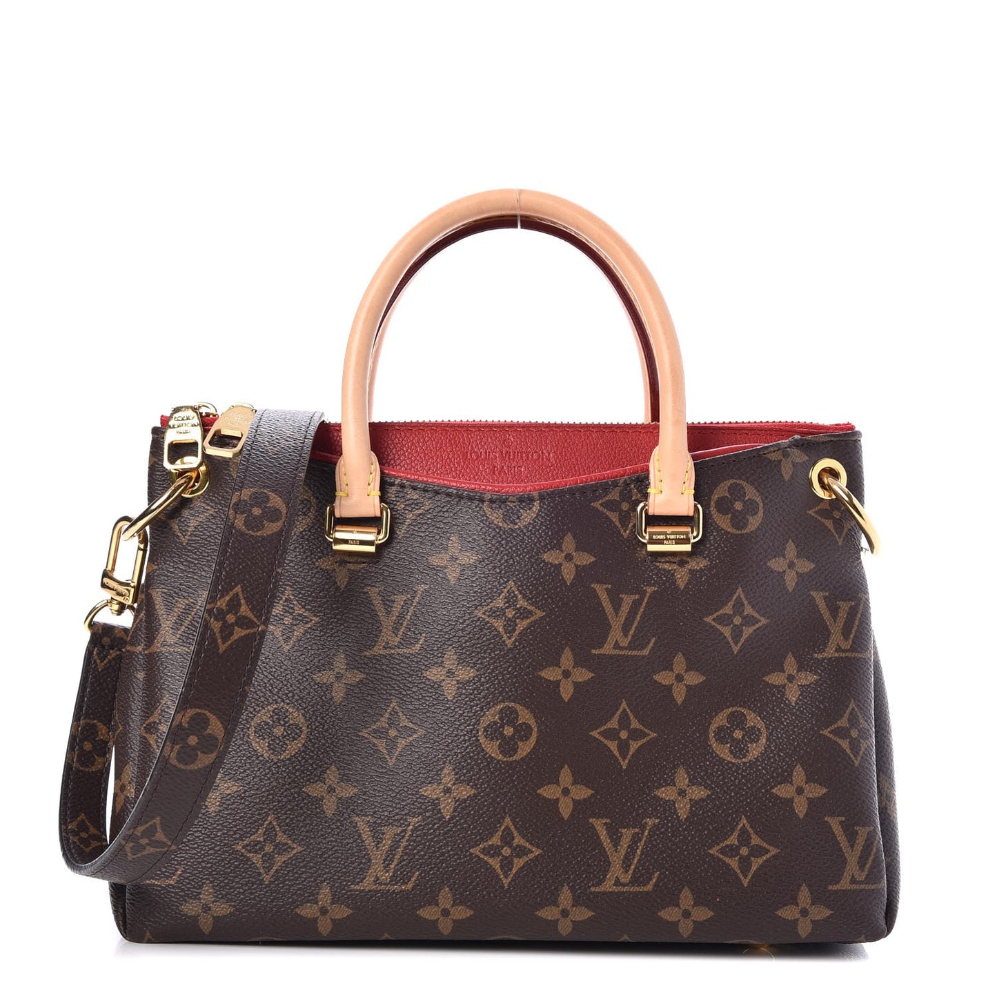 Monogram Pallas BB Cherry