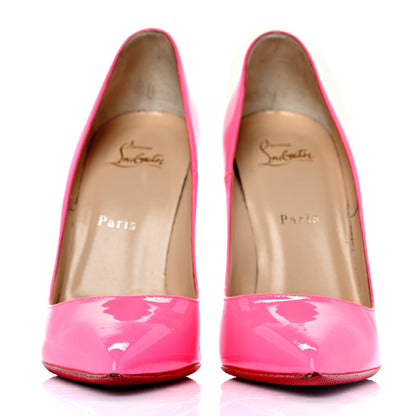 Christian Louboutin Patent So Kate 120 Pumps 40 Shocking Pink 2 of 8