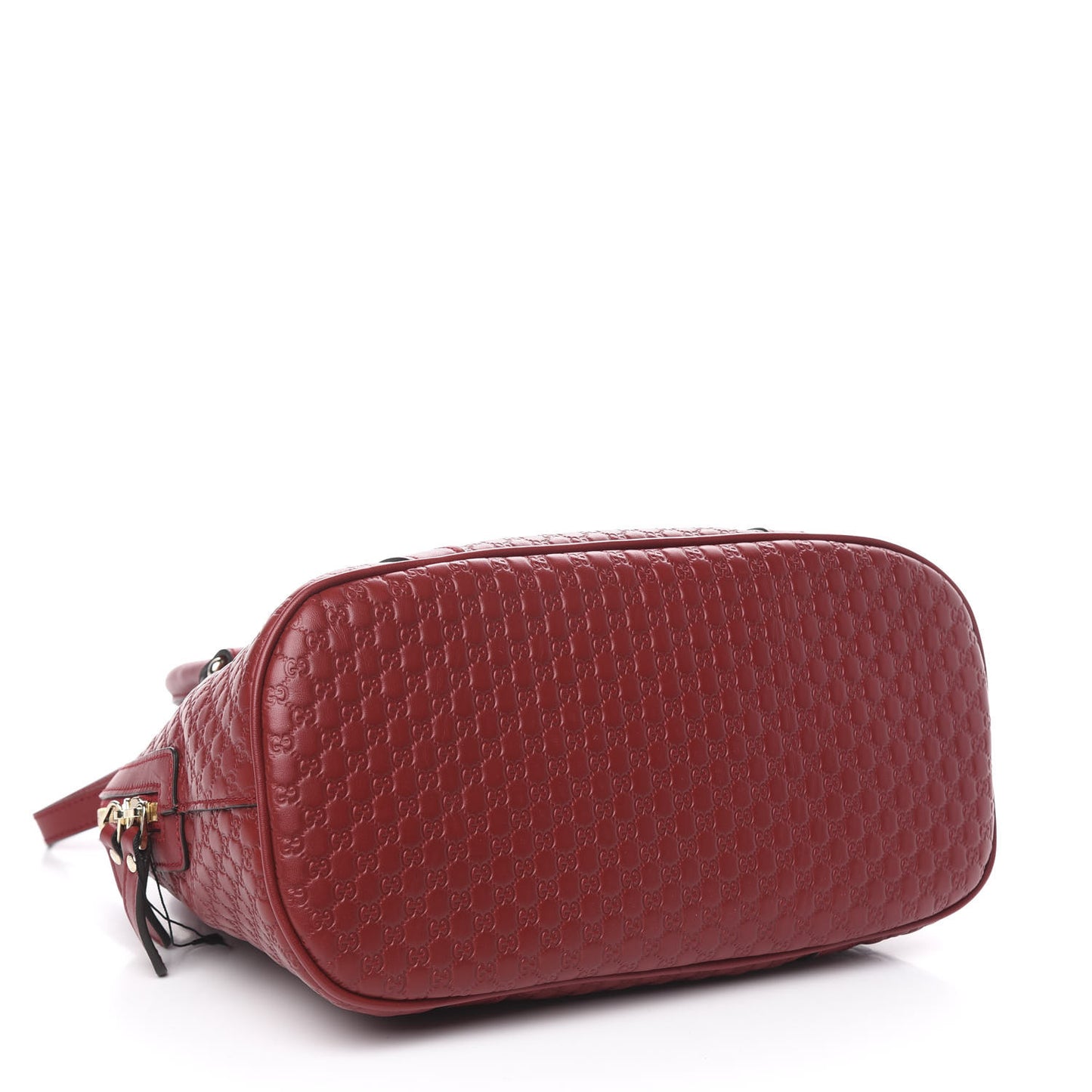 Microguccissima Medium Dome Bag Red