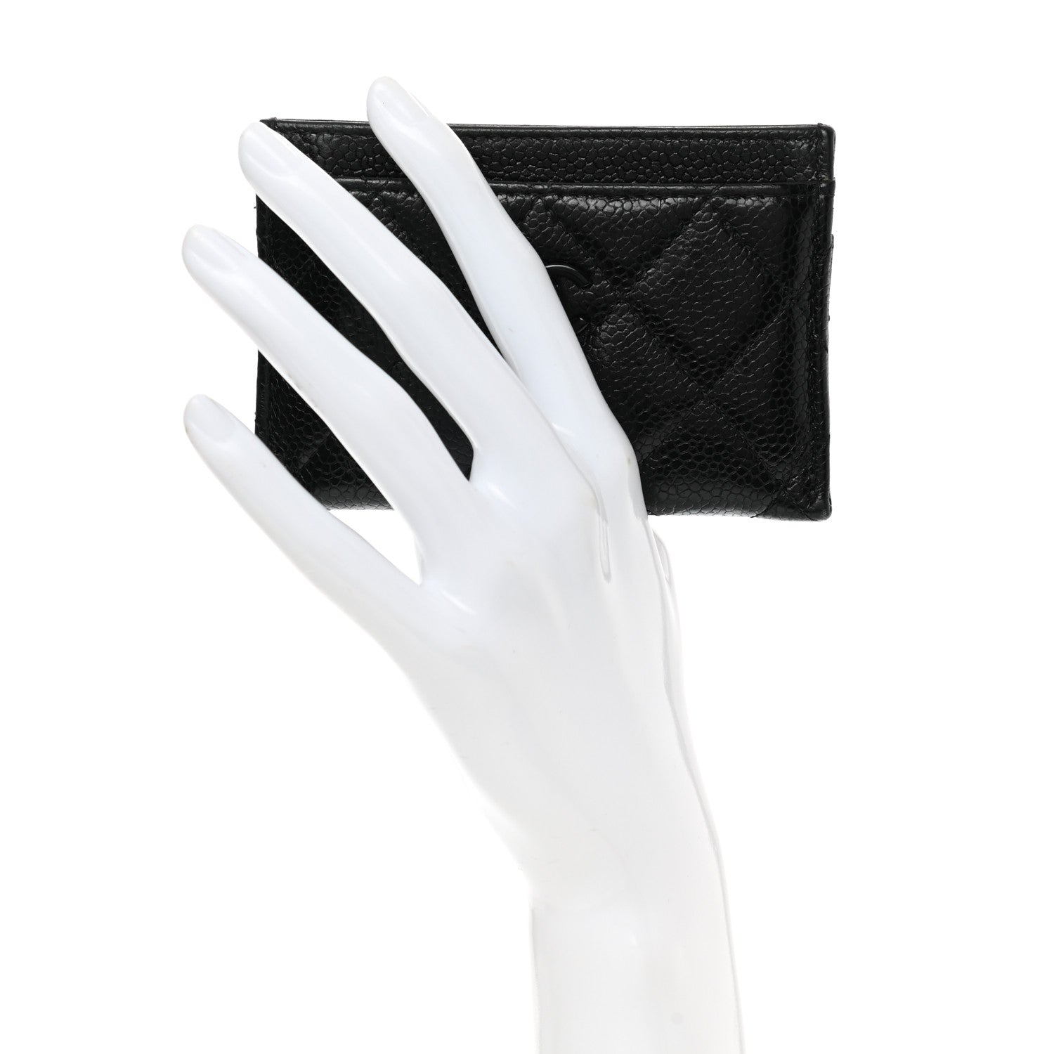 Chanel Caviar Quilted Incognito Card Holder Black 2 of 9