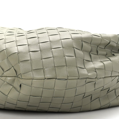 Bottega Veneta Nappa Intrecciato Teen Jodie Hobo Travertine 9 of 9
