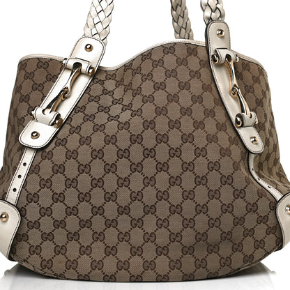 Gucci Monogram Medium Pelham Shoulder Bag Off White 16 of 29