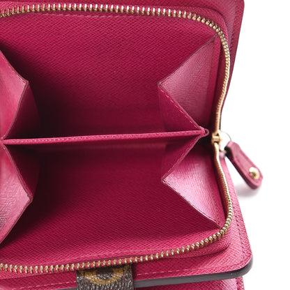 Louis Vuitton Monogram Perforated Compact Zipped Wallet Fuchsia 6 of 7