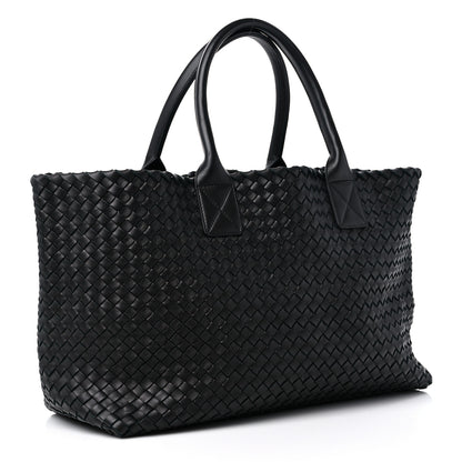 Bottega Veneta Nappa Intrecciato Medium Cabat Black 3 of 9