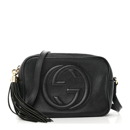 Gucci Pebbled Calfskin Small Soho Disco Bag Black 1 of 19