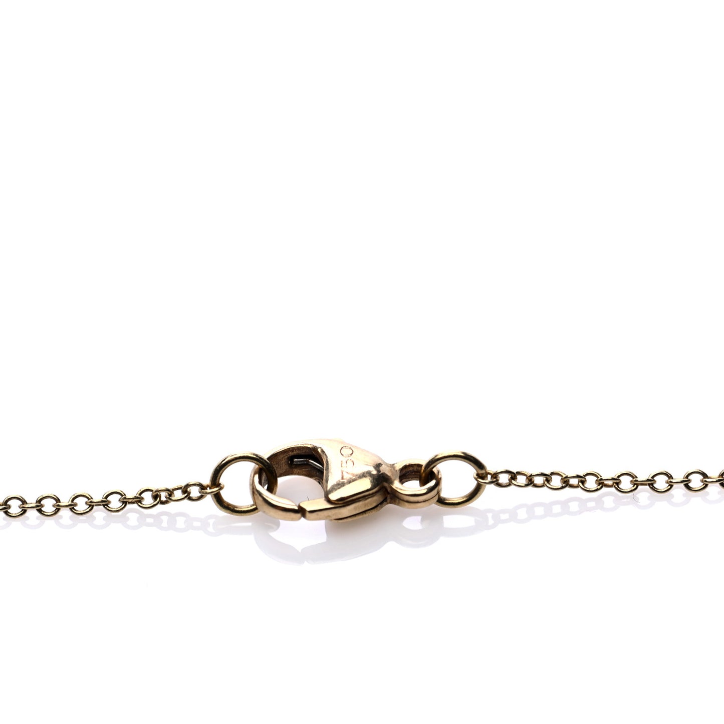 18K Yellow Gold Diamond Cable Collectibles Cross Necklace