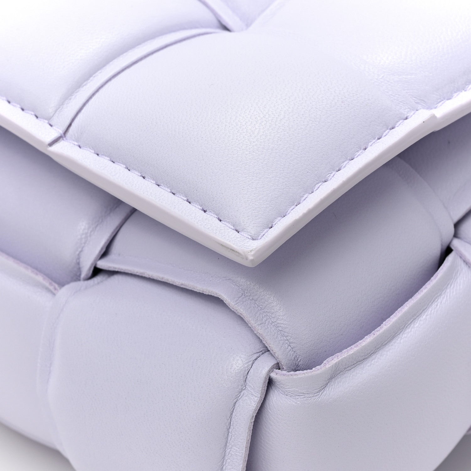 Bottega Veneta Nappa Maxi Intreccio Padded Cassette Crossbody Bag Mirth Washed 10 of 11