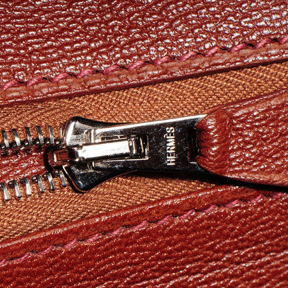 Hermes Shiny Porosus Crocodile Birkin 35 Miel 17 of 29