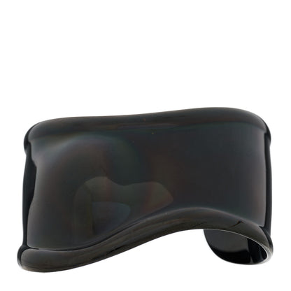 Tiffany Copper Small Elsa Peretti Right Wrist Bone Cuff Bracelet Black 1 of 5