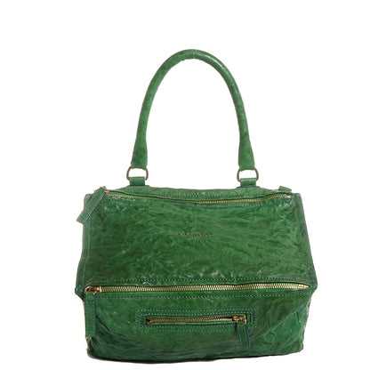 Givenchy Tumbled Sheepskin Medium Pandora Emerald 1 of 9