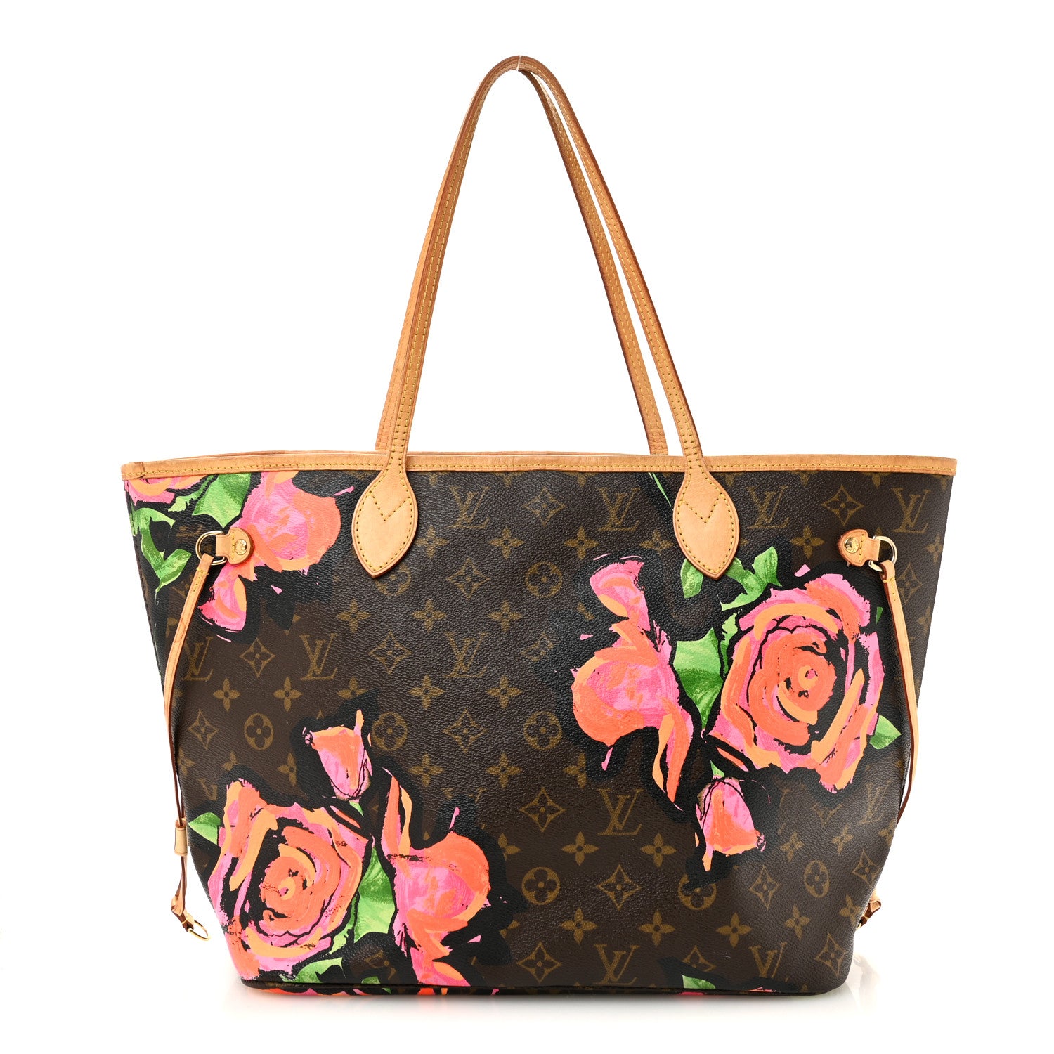 Louis Vuitton Monogram Roses Neverfull MM 1 of 14