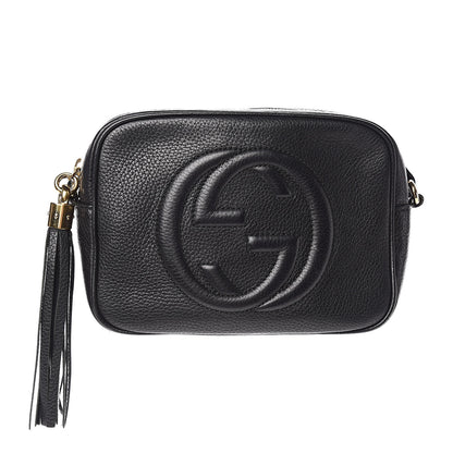 Gucci Pebbled Calfskin Small Soho Disco Bag Black 1 of 10