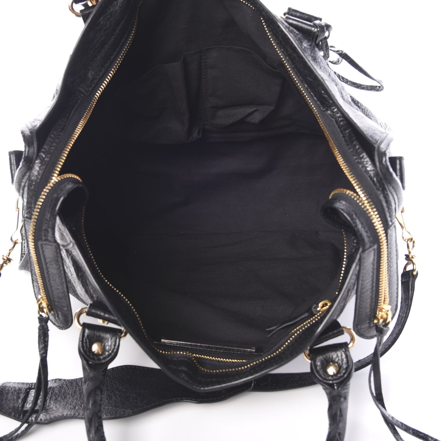 Balenciaga Agneau Classic Gold Hardware City Black 4 of 9