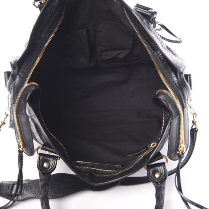 Balenciaga Agneau Classic Gold Hardware City Black 4 of 9