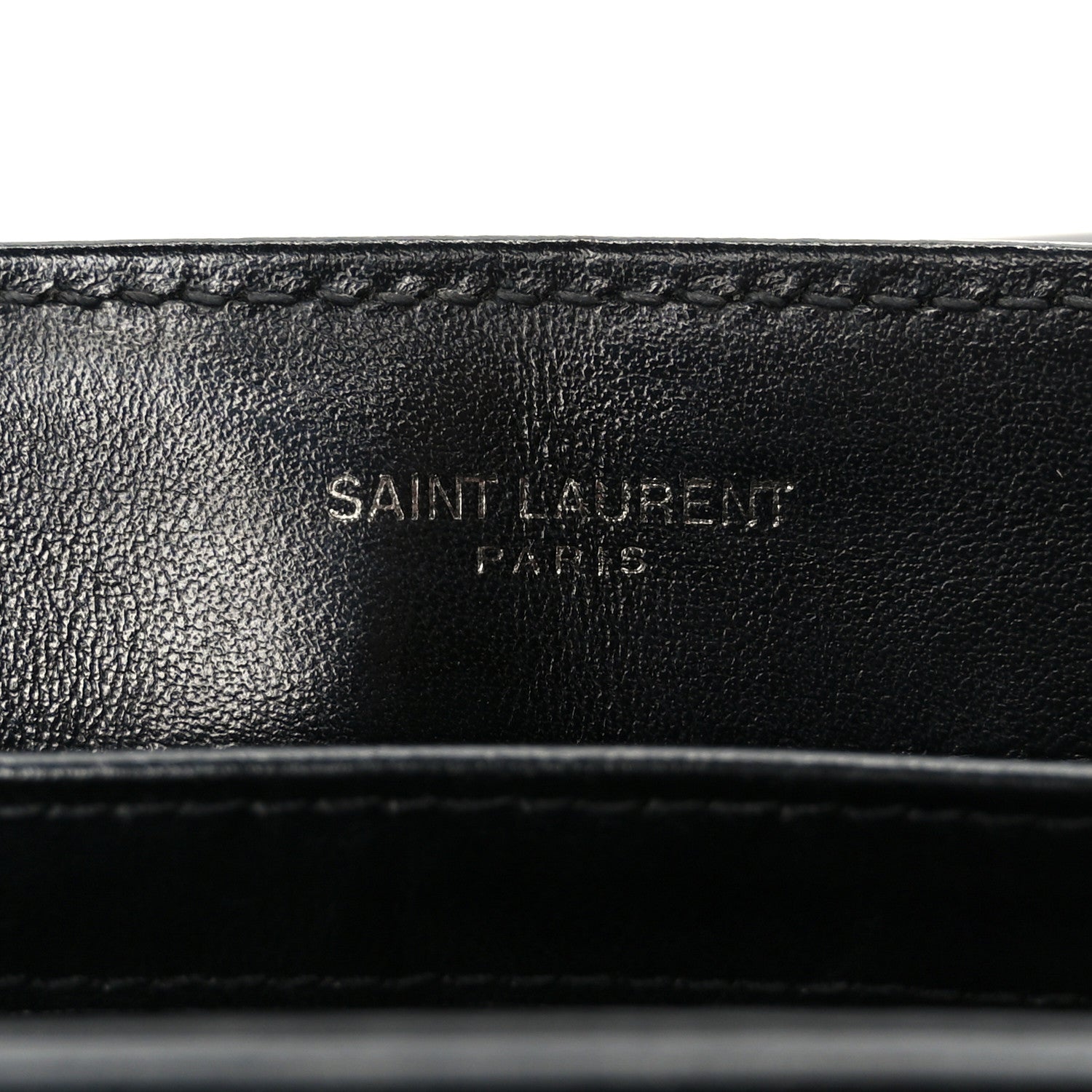 Saint Laurent Calfskin Y Quilted Monogram Monochrome Toy Loulou Crossbody Bag Black 6 of 12
