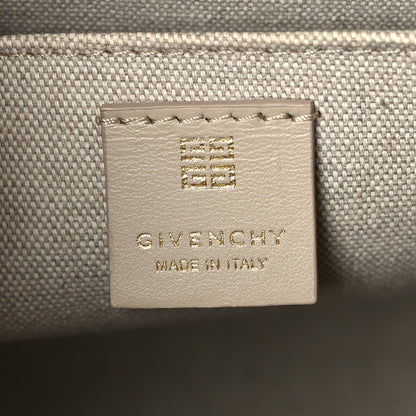 Givenchy Canvas Jacquard 4G Medium Chain Tote Stone Grey 6 of 11
