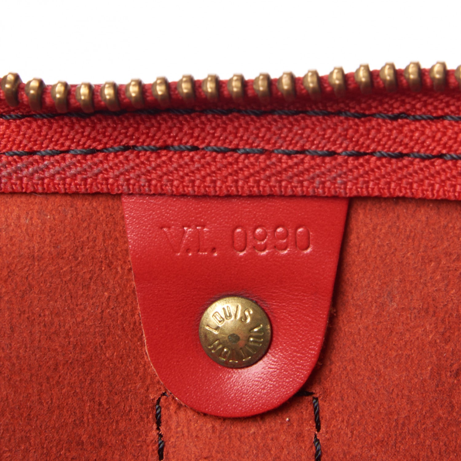 Louis Vuitton Epi Keepall 60 Castillan Red 9 of 9