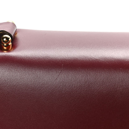 Gucci Smooth Calfskin Small Zumi Shoulder Bag Vintage Bordeaux 11 of 15