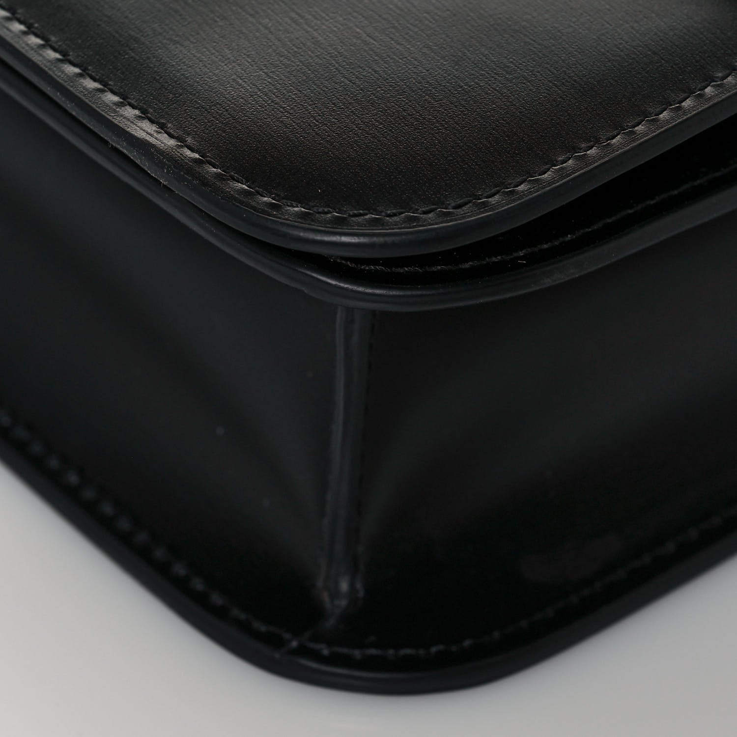 Celine Box Calfskin Small Classic Box Flap Bag Black 9 of 15