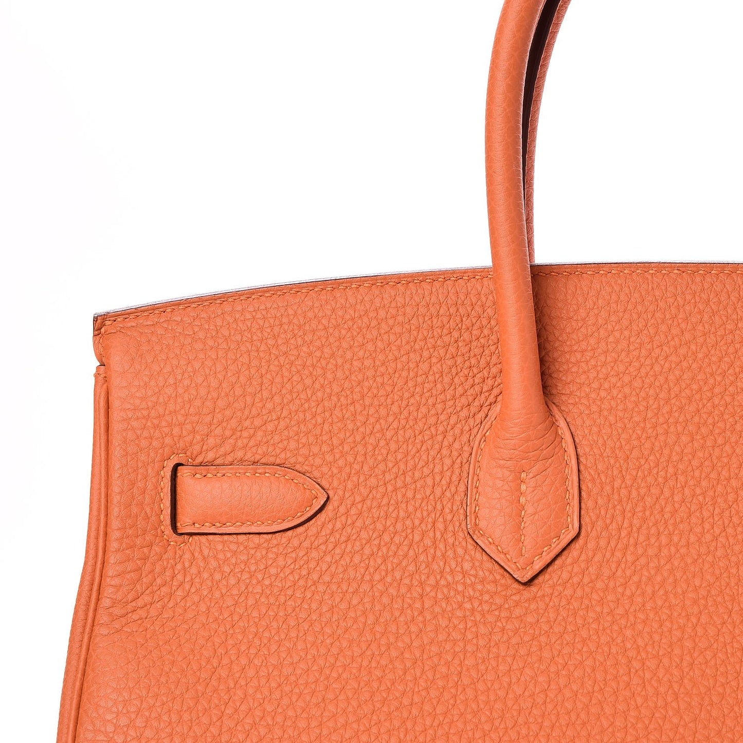 Togo Birkin 35 Orange