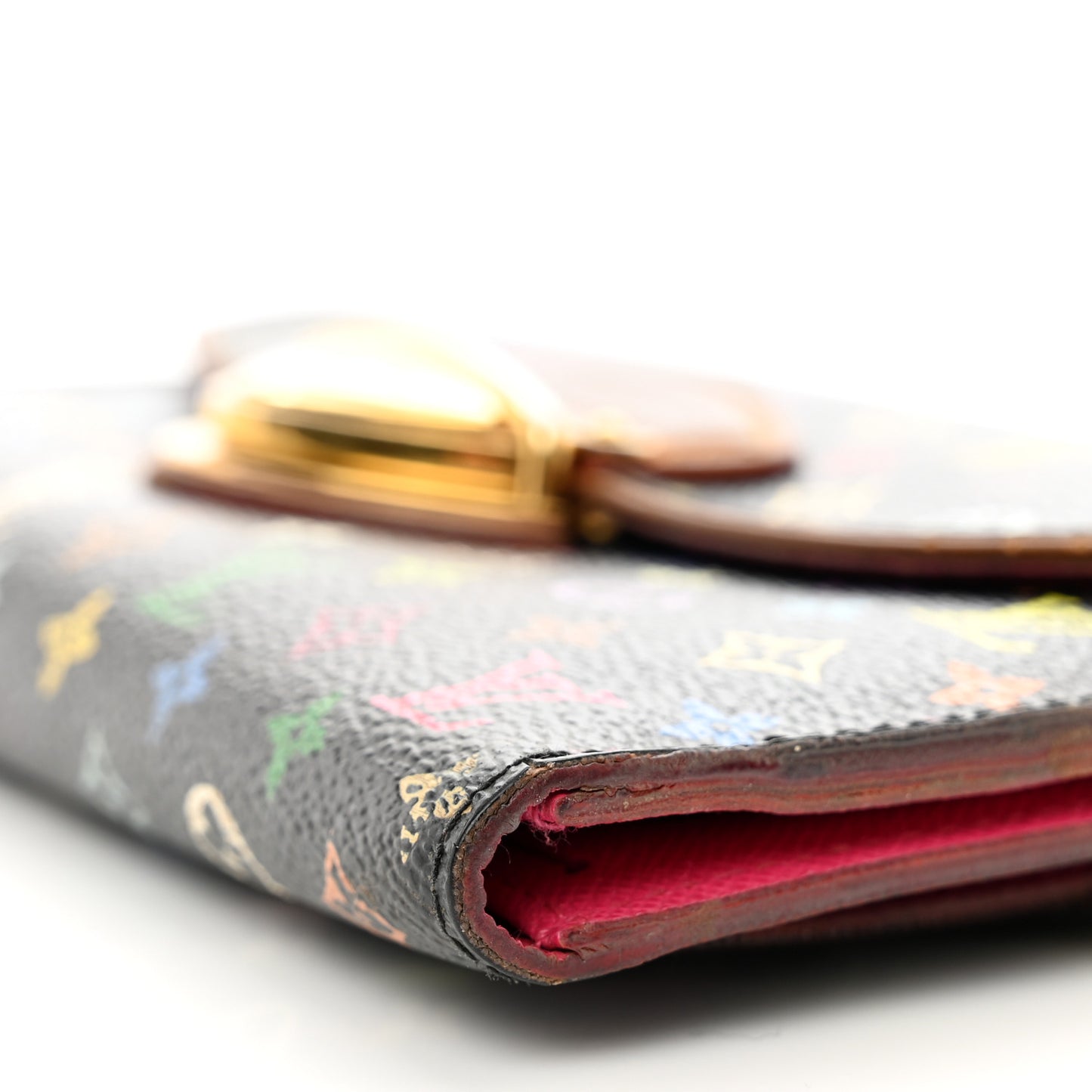Monogram Multicolor Eugenie Wallet Black Grenade