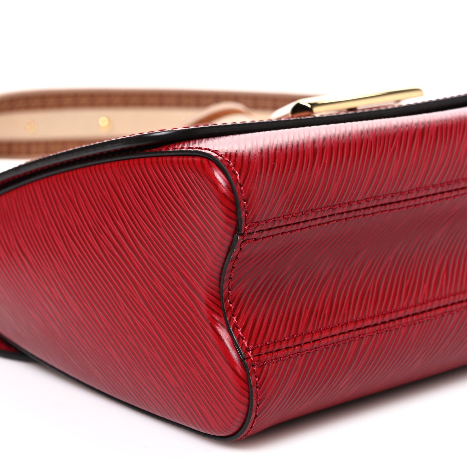 Louis Vuitton Epi Twist Shoulder Bag MM Rouge 8 of 10