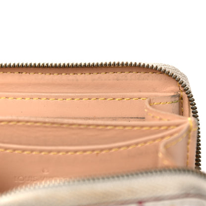 Louis Vuitton Monogram Multicolor Zippy Coin Purse Wallet White 18 of 20