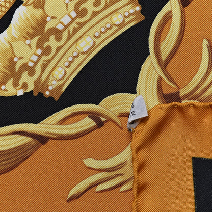 Hermes Silk Couronnes Crown Scarf 90 5 of 5