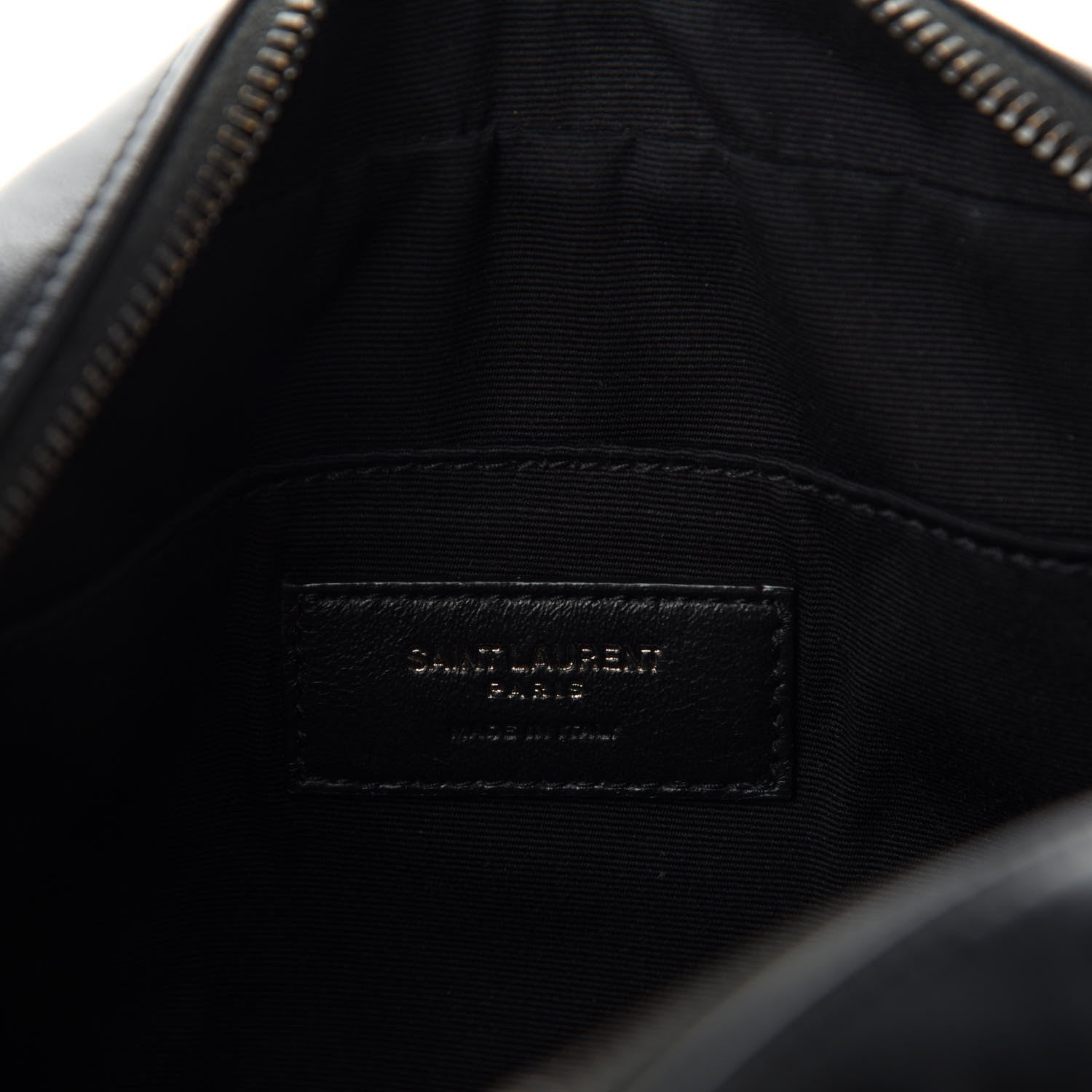 Saint Laurent Calfskin Matelasse Monogram Lou Camera Bag Black 10 of 12