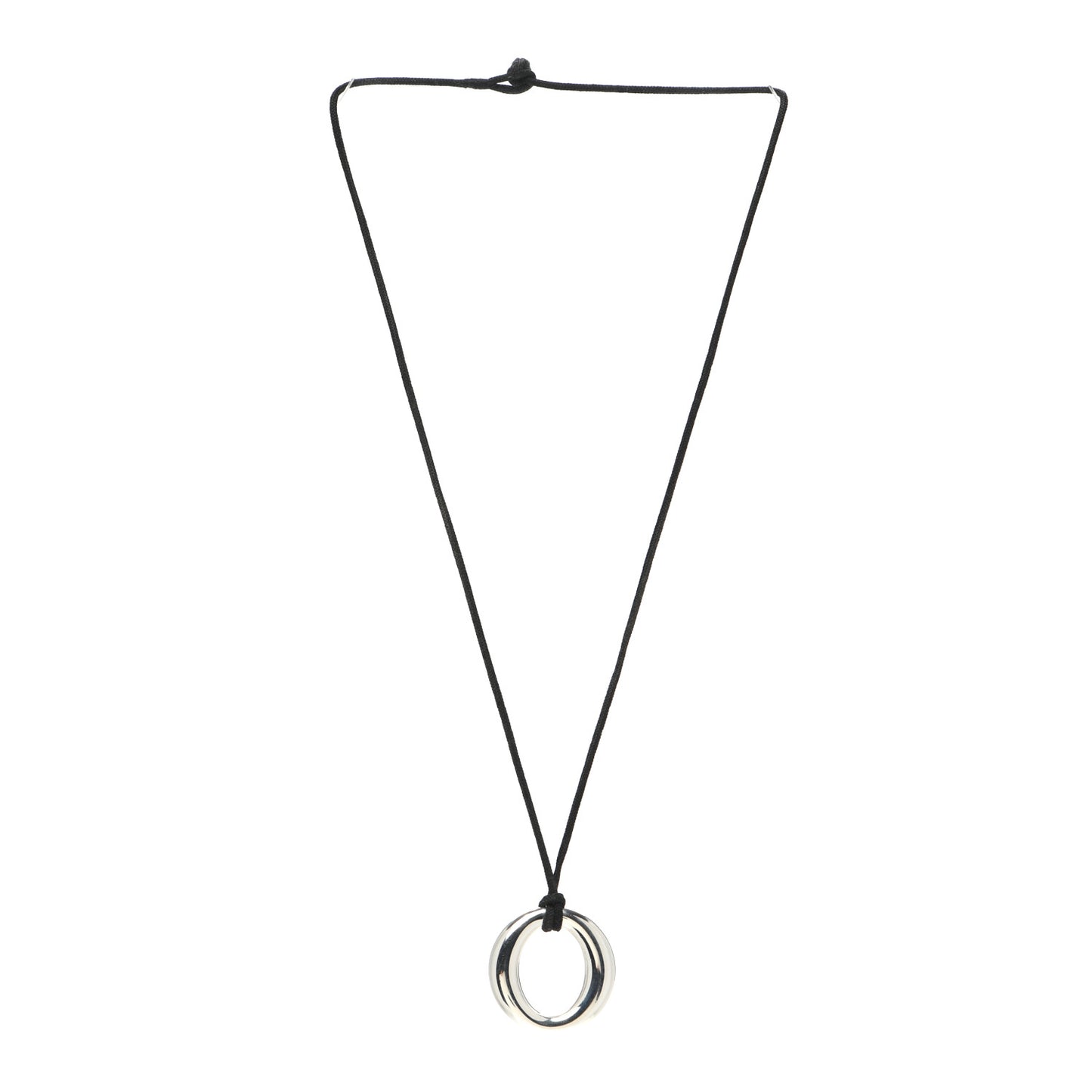 Sterling Silver Elsa Peretti Sevillana Pendant Necklace