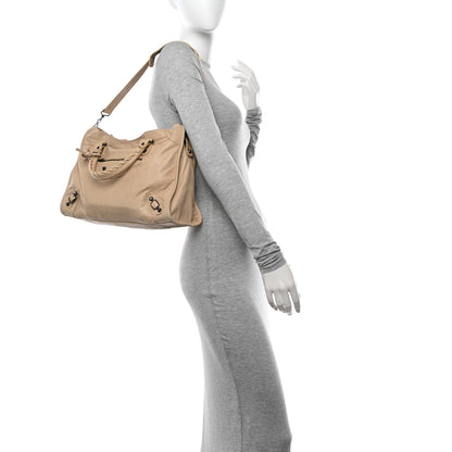 Balenciaga Agneau Classic Hardware City Sahara 2 of 17