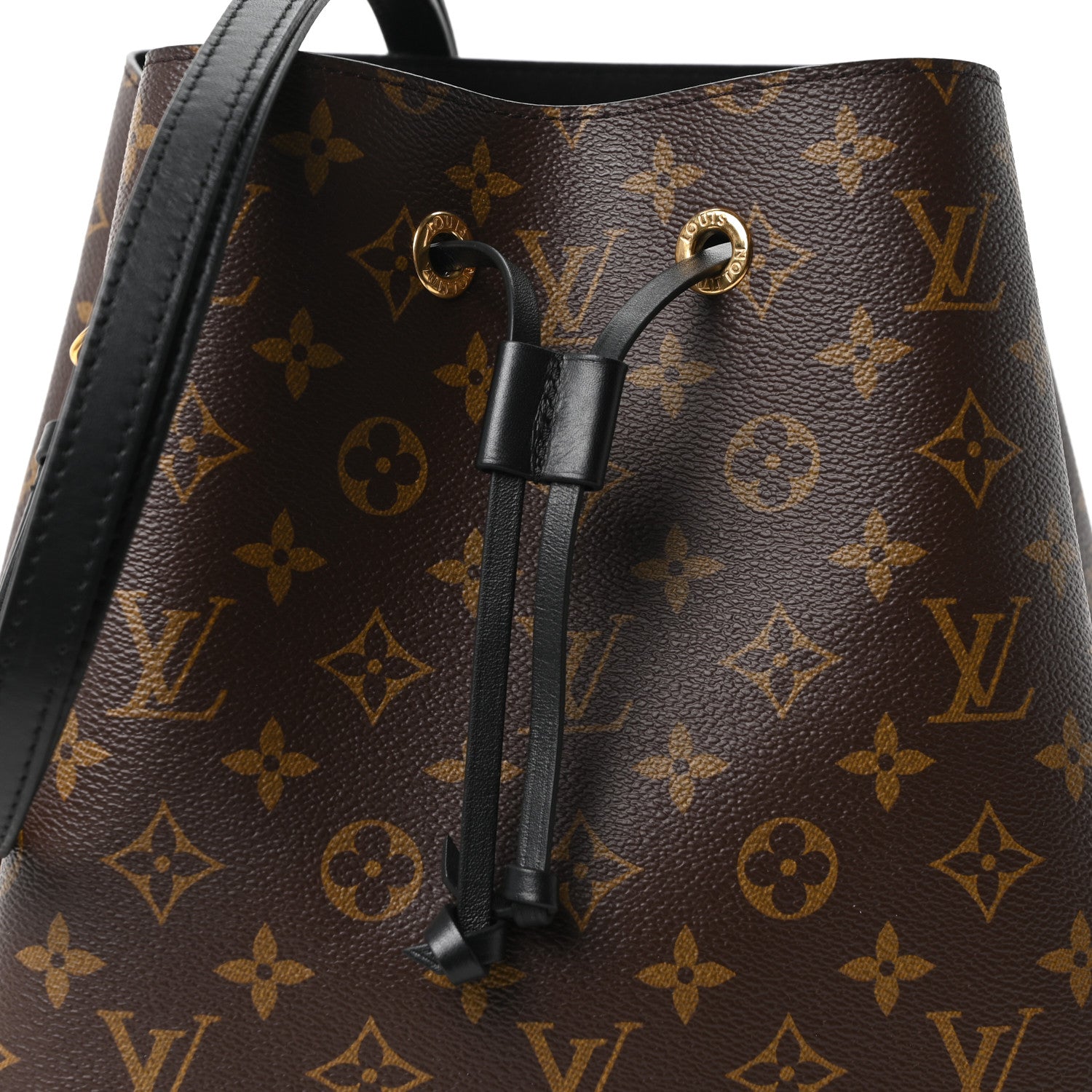 Louis Vuitton Monogram Neonoe MM Black 7 of 9